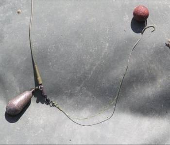 Basic carp rig for beginners step 6 Basic carp rig for beginners step 6