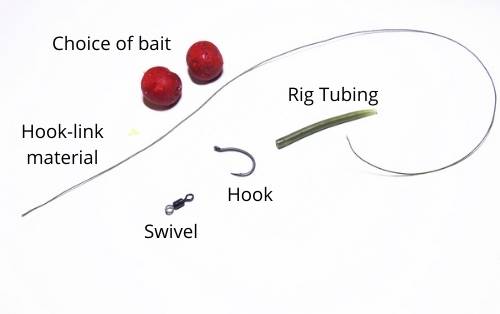 basic carp rig for beginners beginners basic catp fishing rig