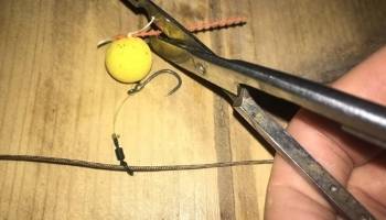 carp fishing rigs for beginners - Chod - Step 6 carp fishing rigs for beginners - Chod - Step 6