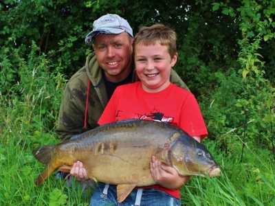 best uk carp fishery holidays - church pool