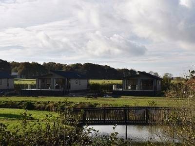 Pet Friendly Log Cabins with Fishing 